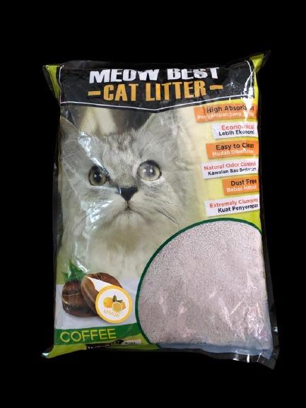 Ready Stock] Meow Best Cat Litter/Pasir Kucing Wangi 10L, Pet 
