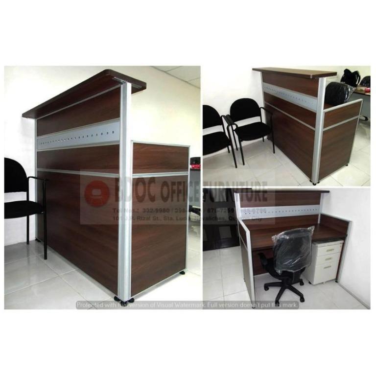 Reception Counter Office Chair Bar Stool Toilet Partition Furniture Home Living Office Furniture Fixtures On Carousell
