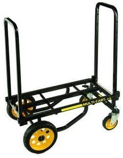 Rock-N-Roller R2RT Micro 8-in-1 Folding Multi-Cart - Telescopes 26" To 39", 350 Lb Capacity, Hand Truck/Dolly/Platform Cart