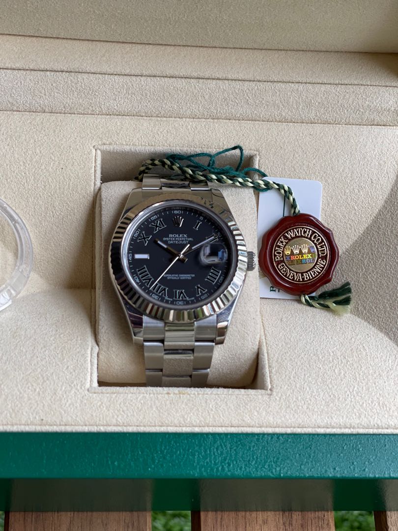 Rolex datejust ii roman numerals new arrivals