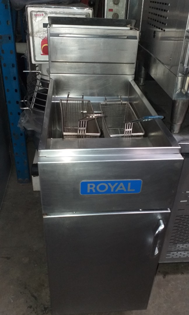 Royal Heavy Duty Deep Fryer Gas Type Tv Home Appliances Kitchen Appliances Fryers On Carousell
