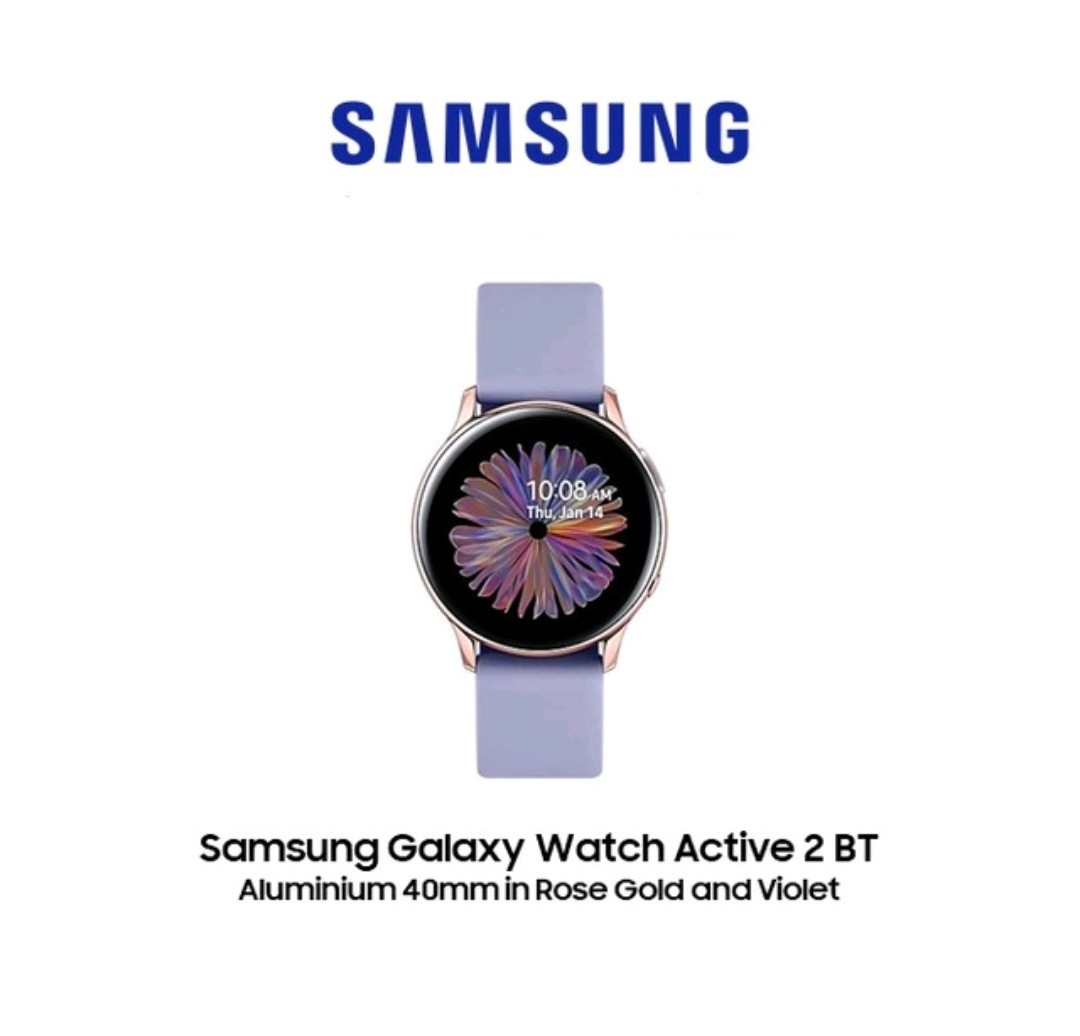 Samsung Galaxy Watch Active 2 Bluetooth Rose Gold [40mm Aluminium