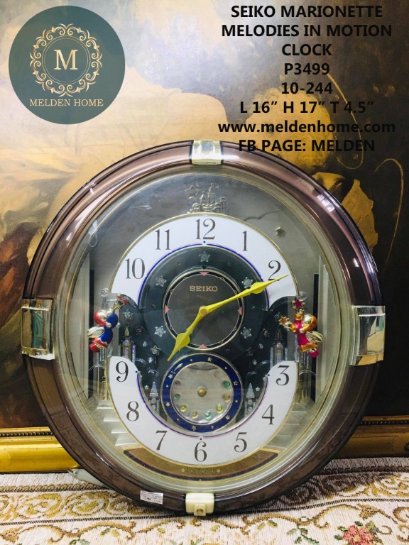 seiko musical wall clock 2021, utförsäljning Spara antal tillgängliga -  
