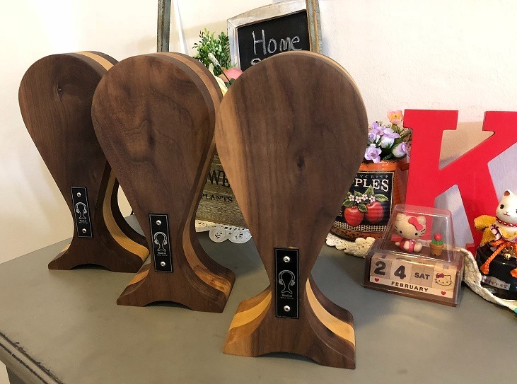Woodlab royal glam headphone stand clearance