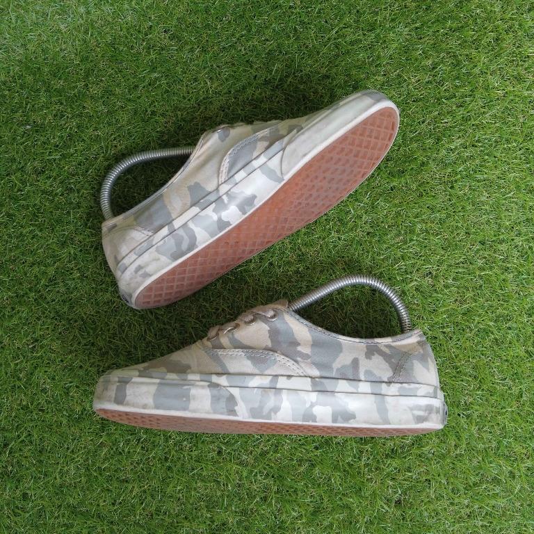 Vans Authentic Mono Print Snow Camo