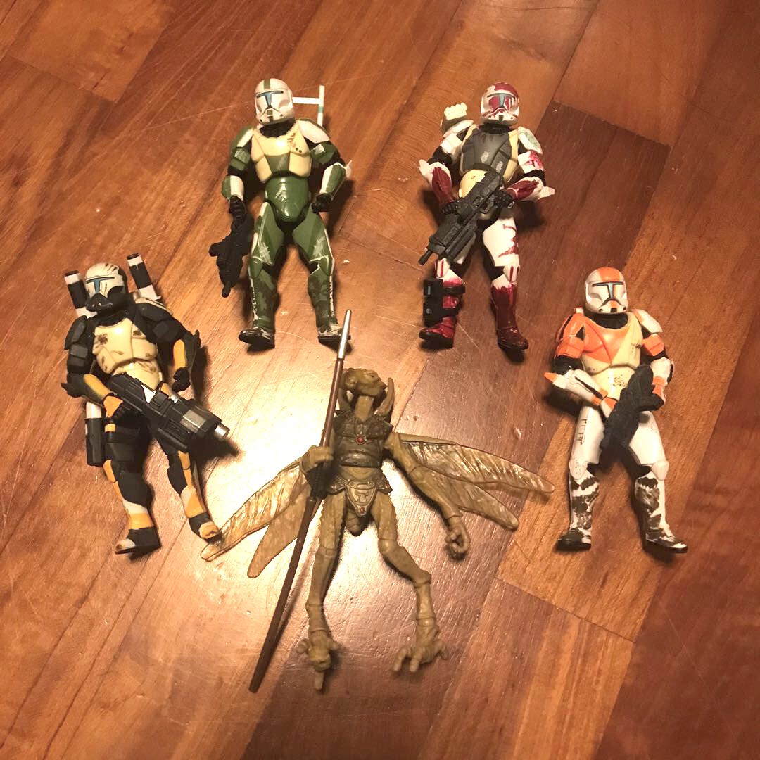 Star wars delta top squad action figures