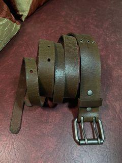 Topman Stylized Leather Belt