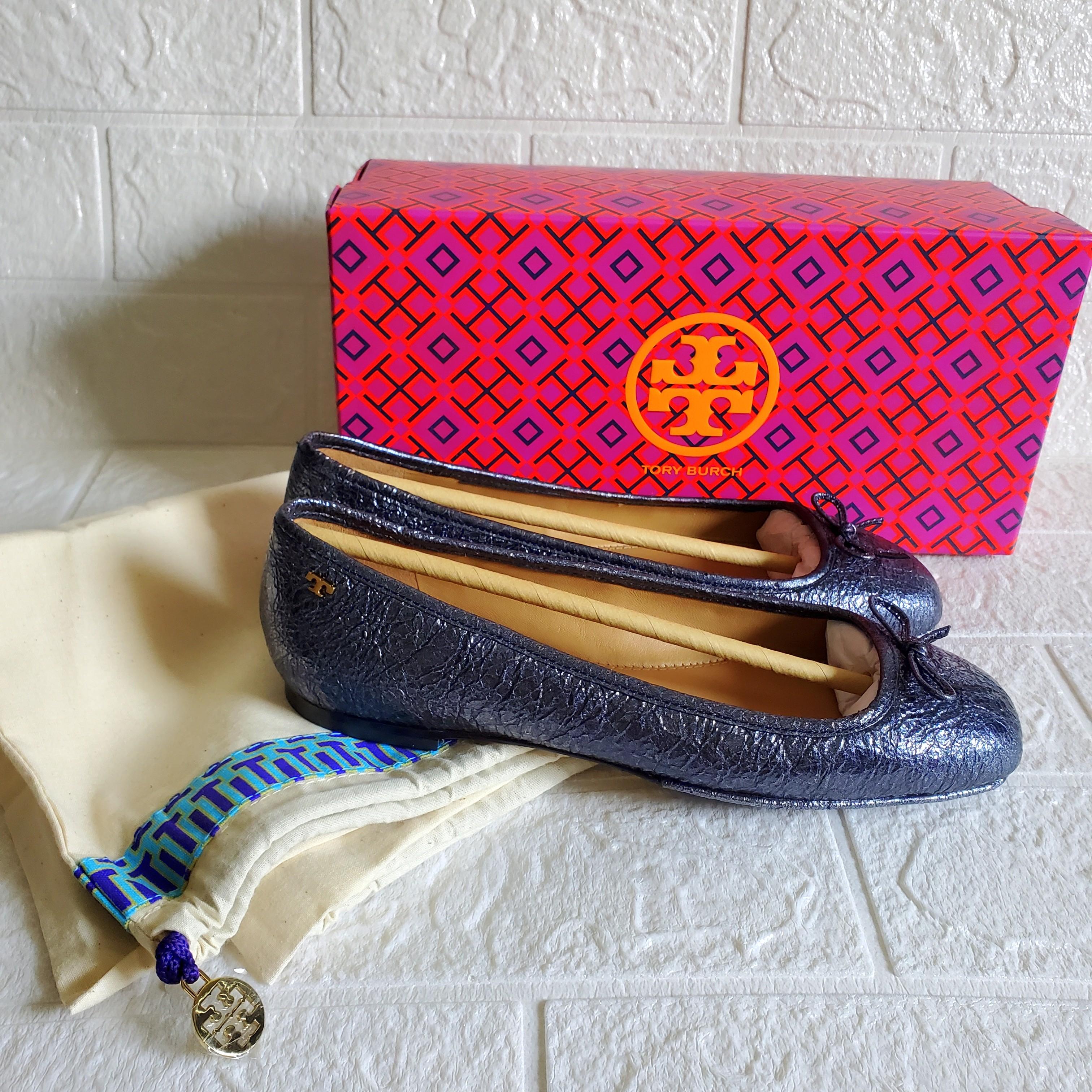 Tory Burch Laila 2 Driver Ballet Shoes Ballerina 平底鞋36 US6, 女裝, 鞋, Loafers  - Carousell