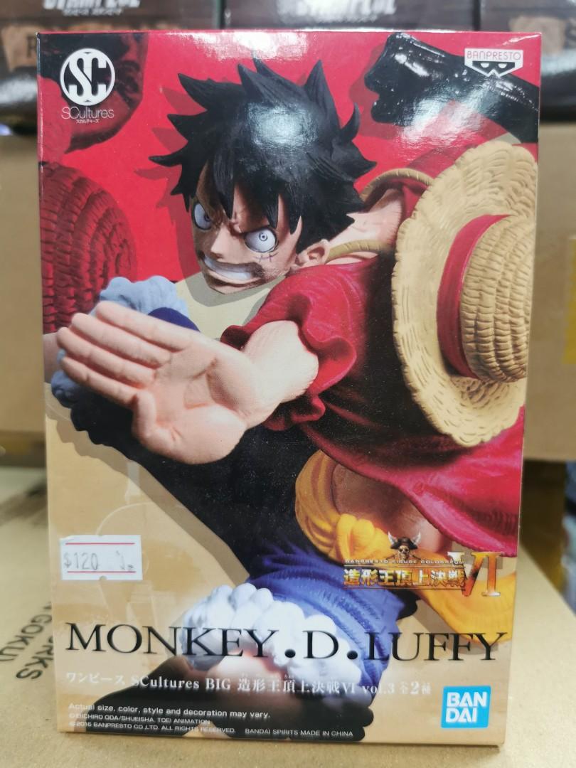 Toyseco 現貨不議價標準盒banpresto 景品海賊王one Piece 造形王頂上決戰6 Monkey D Luffy 玩具 遊戲類 玩具 Carousell
