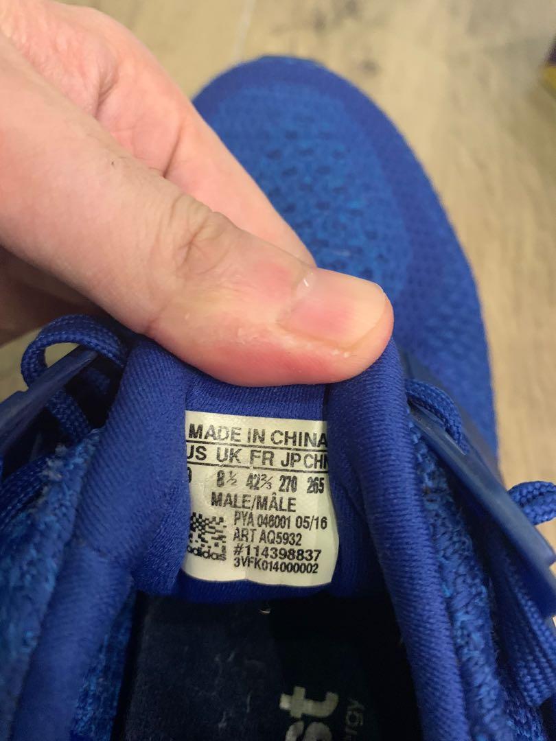 Ultra boost 2.0 US9 blue, Men's Fashion, Footwear, Sneakers on Carousell