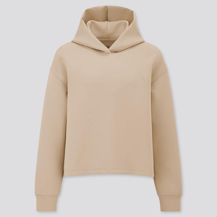 Uniqlo women ultra stretch dry sweat hoodie Women s Fashion Activewear on Carousell
