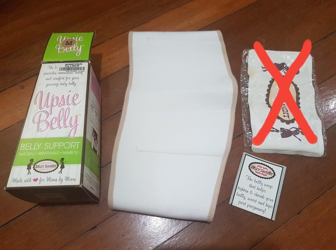 Upsie Belly Belly Support (Category: Maternity Care) located in Quezon City. Submitted by helpusdeclutter (Listing ID 247782815, Image 1). Description: Bought in Mothercare for P3,295 Selling for P2,000 only Size Mediun In great condition. Note: no more hot pack. you can just replace it with a new one. Belly Support Natural. Breathable. Bamboo Instantly relieves pregnancy discomforts. Minimizes stretch marks Adds back & abdominal support Helps re