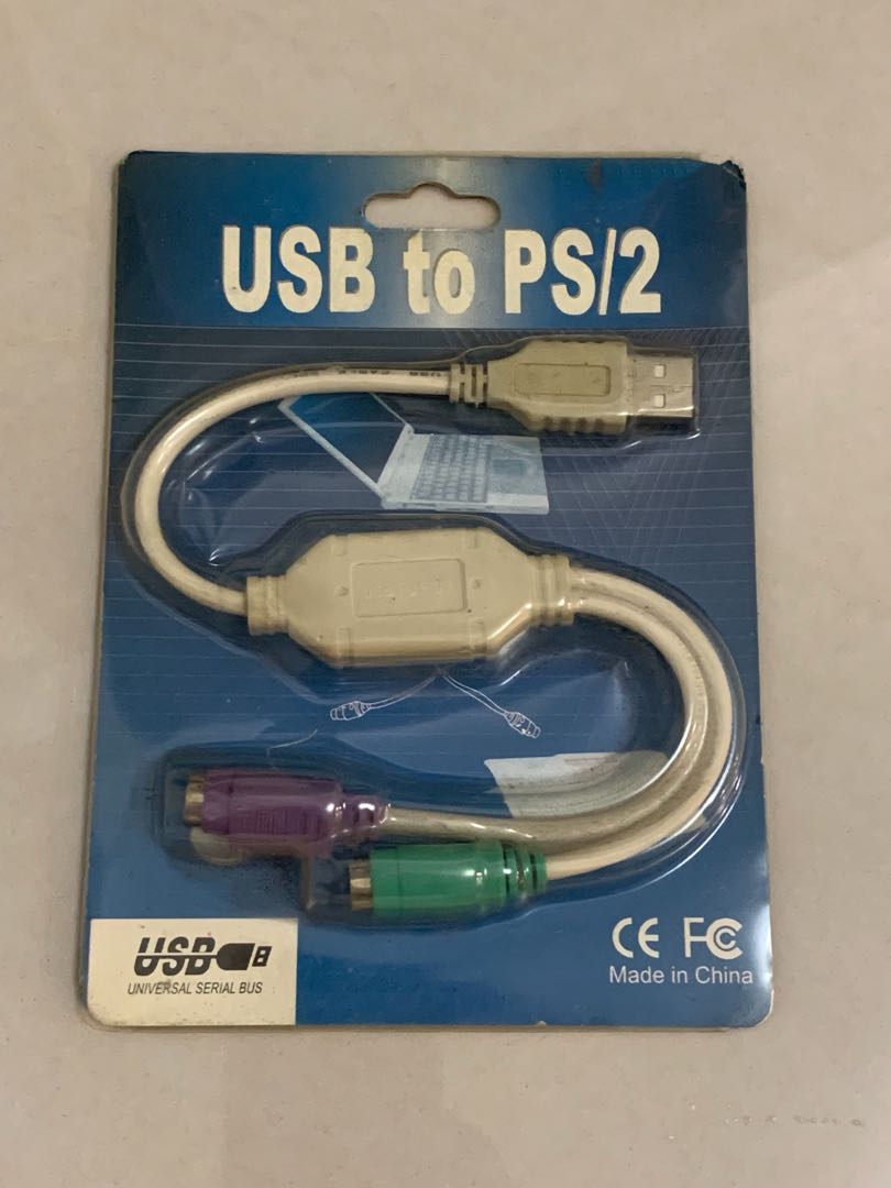 USB to ps/2 keyboard and mouse cable, Computers & Tech, Desktops on ...