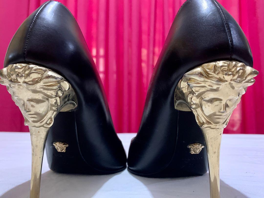 Versace medusa head heels cheap