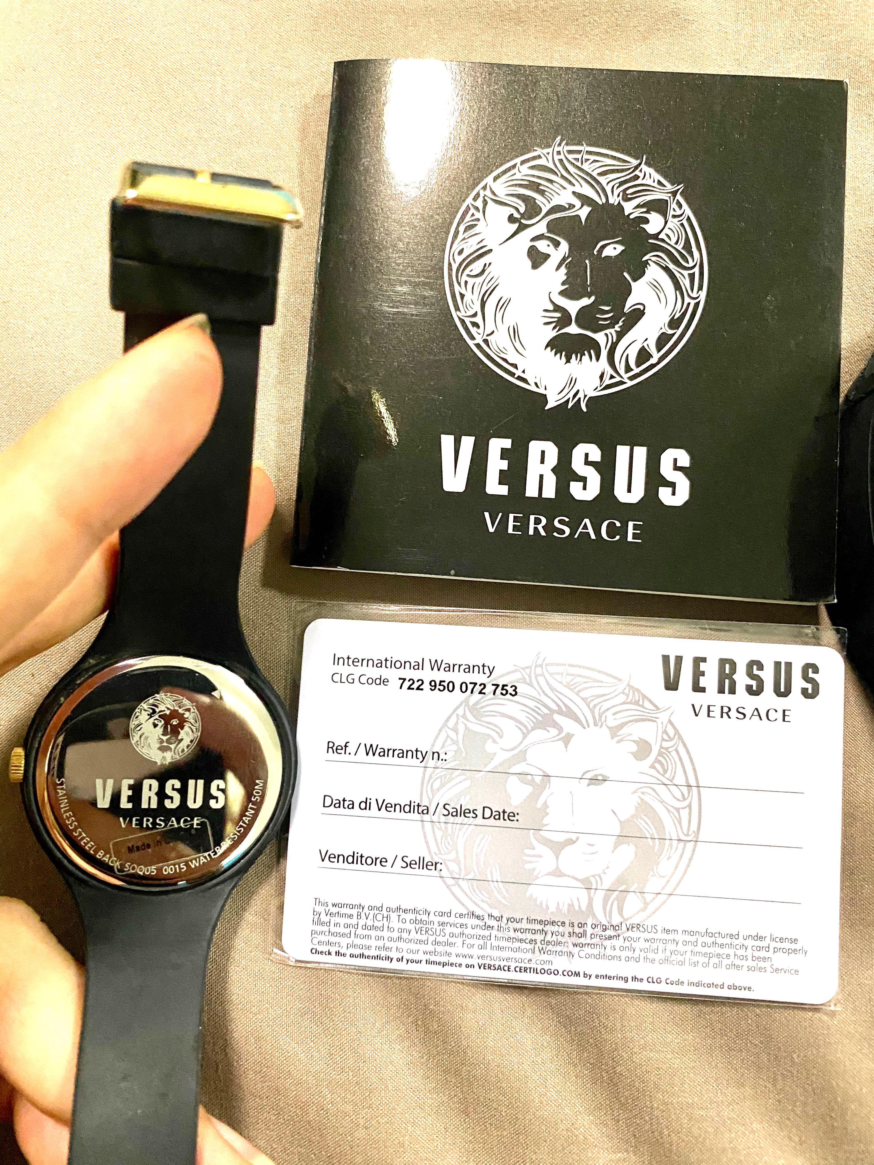 Top 120+ clg code versace watch