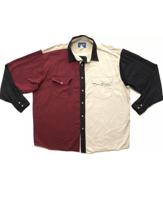 Western shirt vintage hot sale