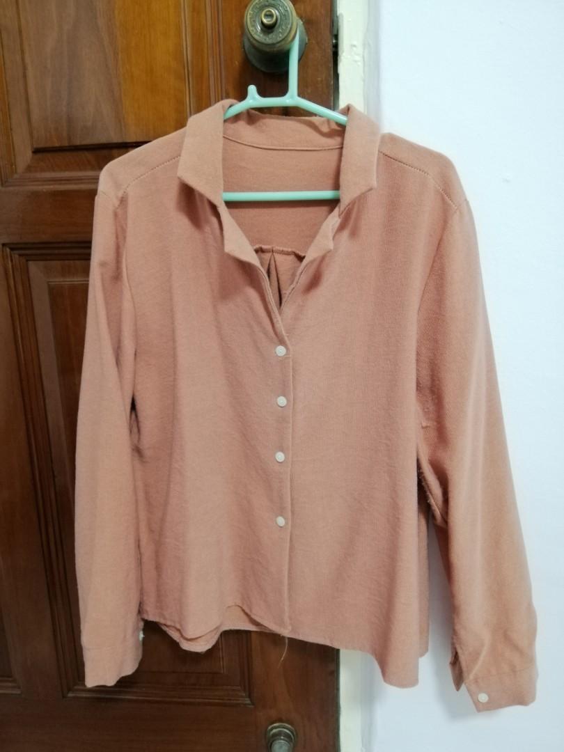 Salmon blouse clearance