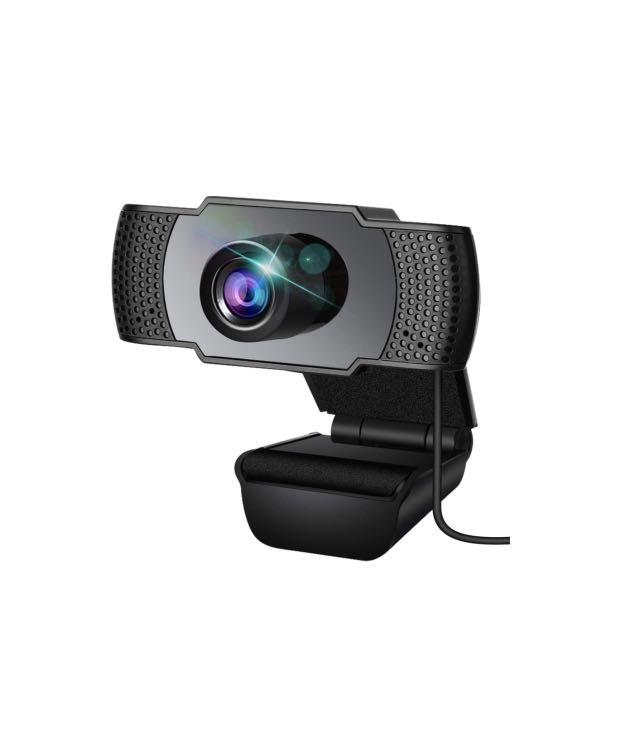 USB Webcam with 3D Denoising and Automatic Gain 1080p Webcam for Video Calling Webcam with Microphone Webcam Online Classes and Video Conference