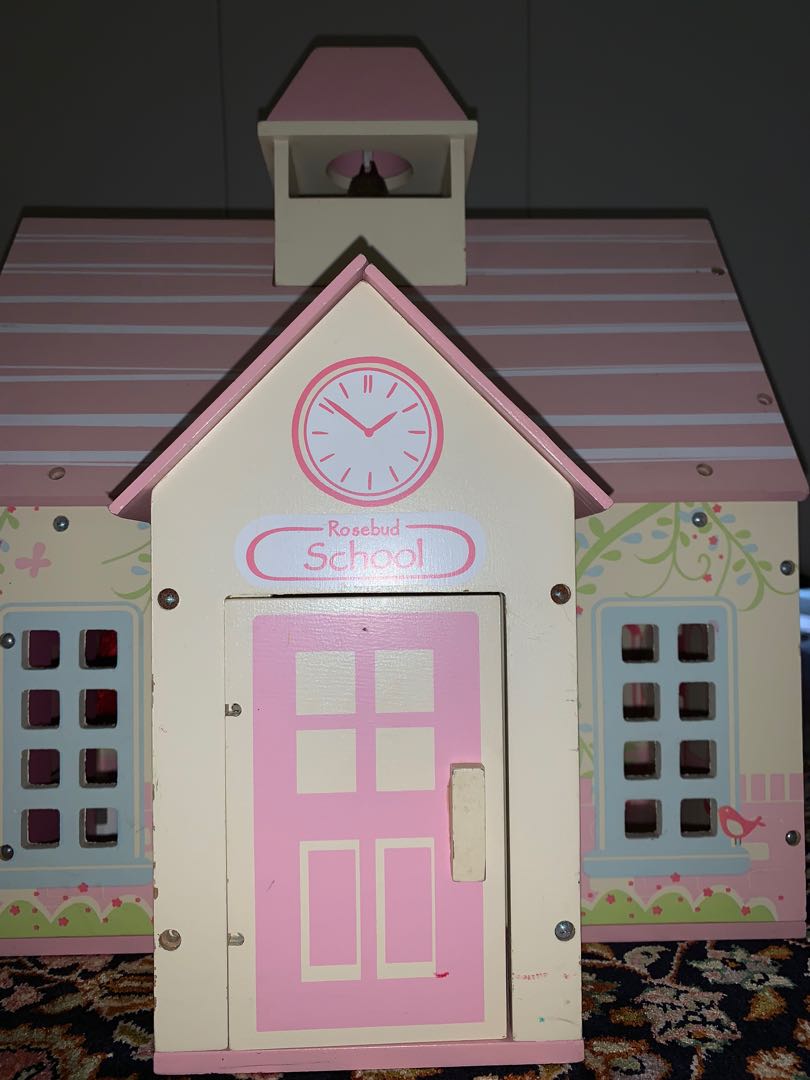 Wooden Rosebud School Early Learning Centre Hobbies Toys