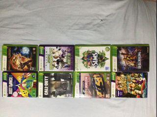 Xbox 360 (free 8 videogames)