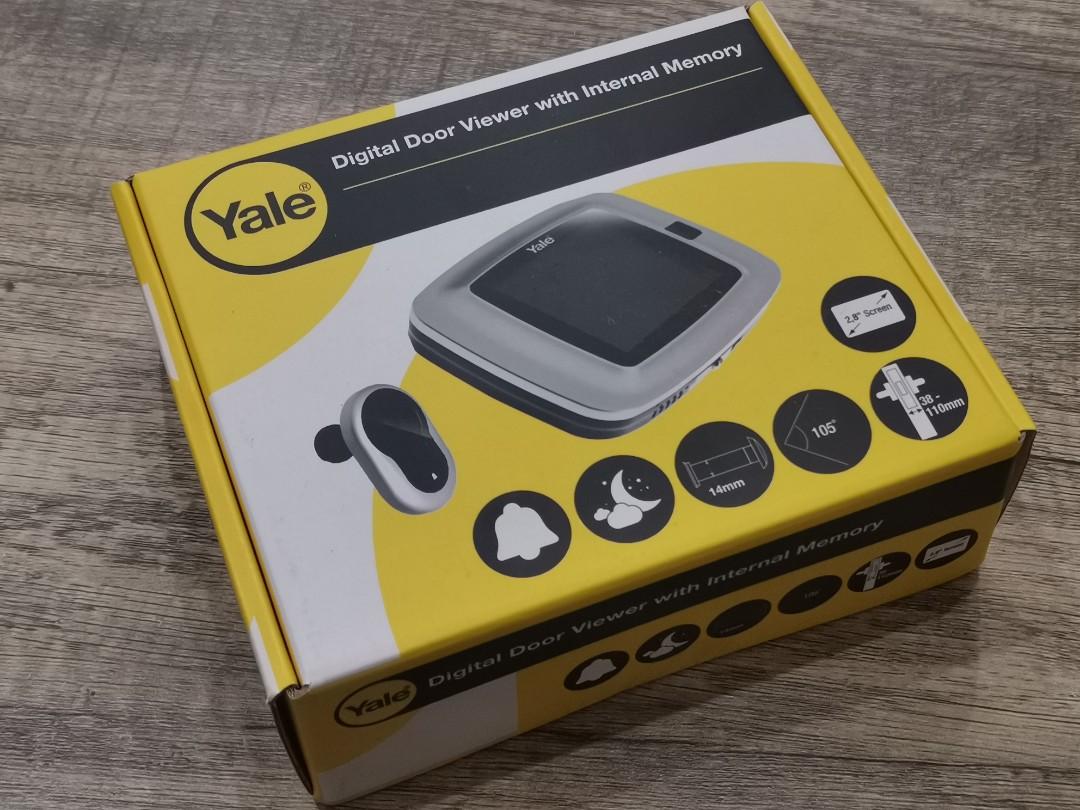 Yale Digital Door Viewer DDV1 *BNIB*, Furniture & Home Living, Security