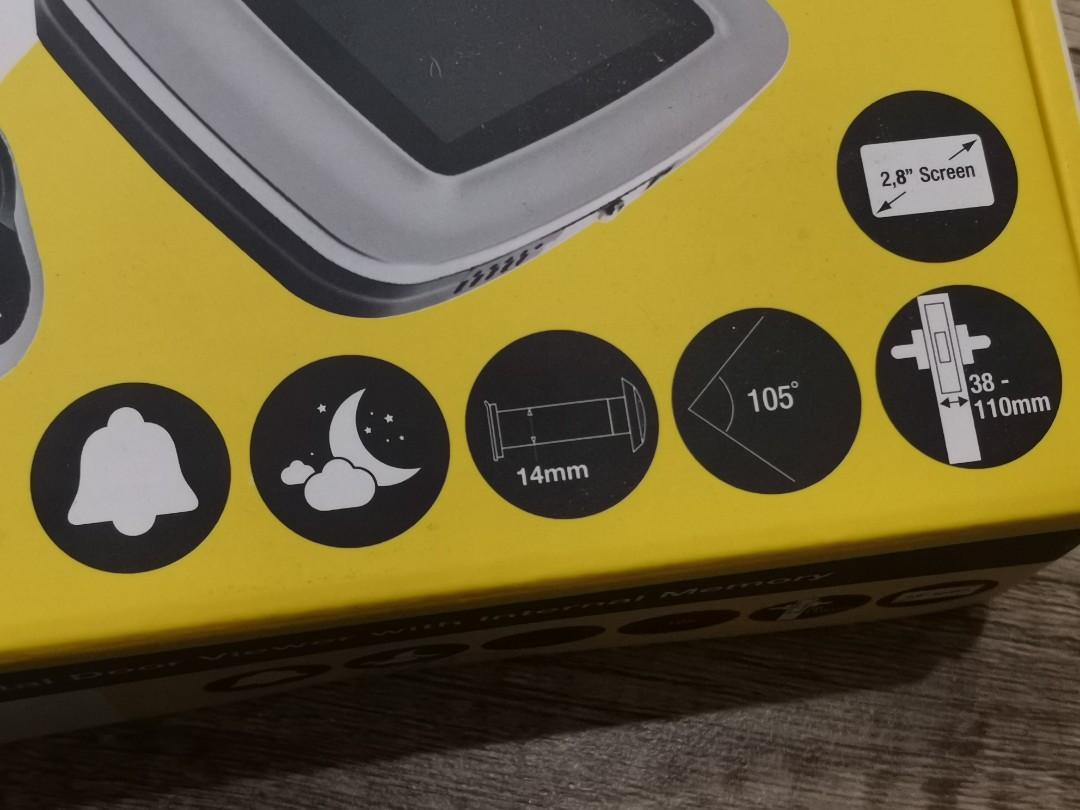 Yale Digital Door Viewer DDV1 *BNIB*, Furniture & Home Living, Security