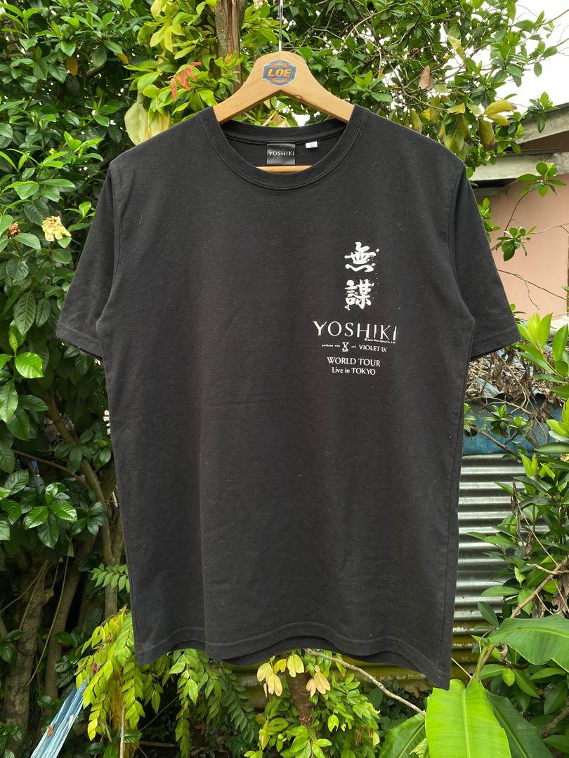 Yoshiki XJapan Band T Shirt Glay Baby Metal, Men's Fashion, Tops & Sets, Tshirts & Polo Shirts