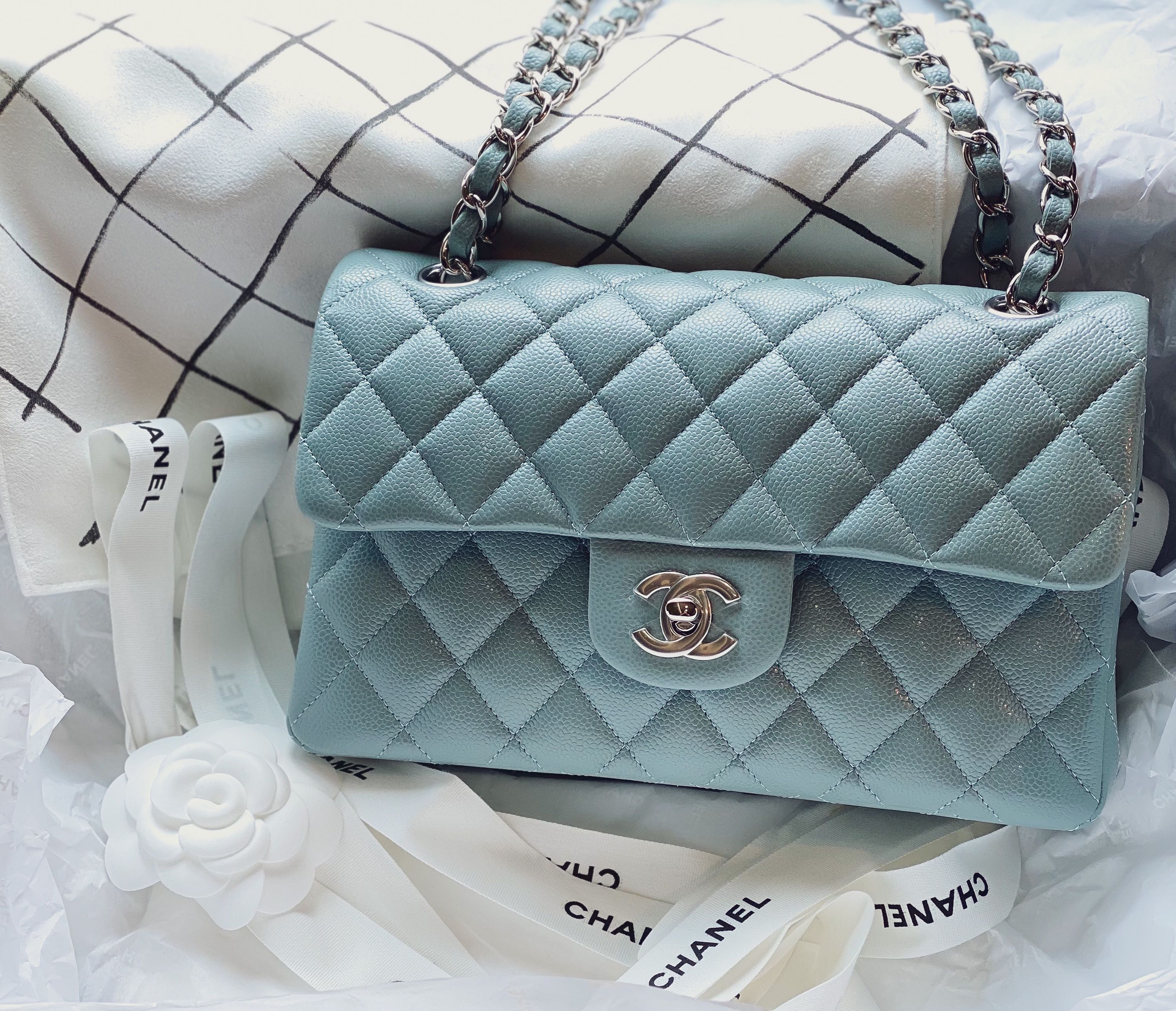 Chanel hot sale 20b blue