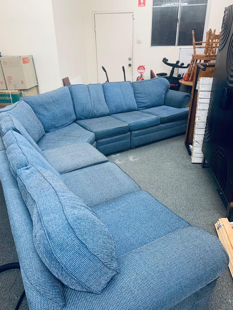 8 seater corner lounge sofa Home Furniture Furniture on Carousell