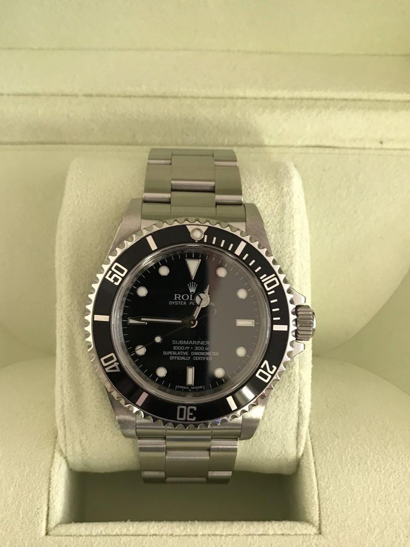 Collectible Full Set Rolex Submariner No Date 14060M Luxury Watches on Carousell