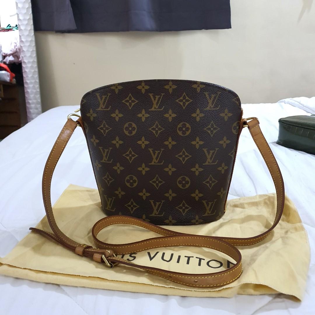 LOUIS VUITTON DROUOT MONOGRAM CANVAS CROSSBODY BAG, Luxury, Bags & Wallets  on Carousell