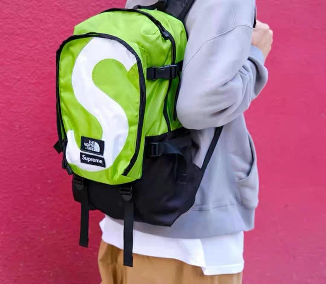 現貨Supreme 20FW TNF S Logo Expedition Backpack聯名背包書包, 男裝