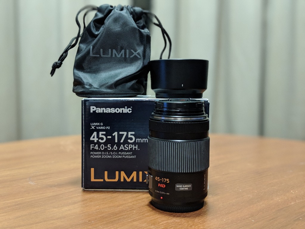 Panasonic Lumix G X Power Zoom 45 175 Mm F4 0 5 6 Power Ois Photography Lens Kits On Carousell