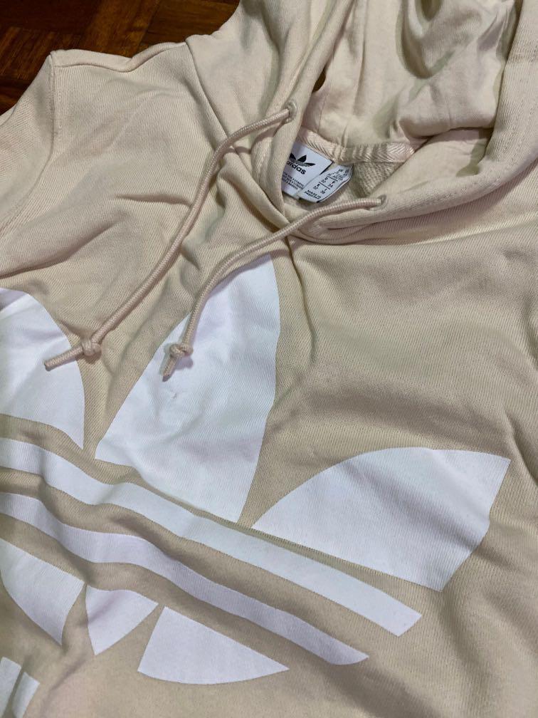 Adidas hoodie nude