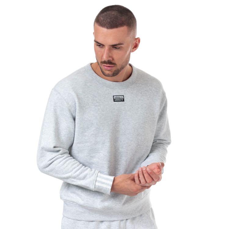 Originals r.y.v. crew sweatshirt womens grey clearance