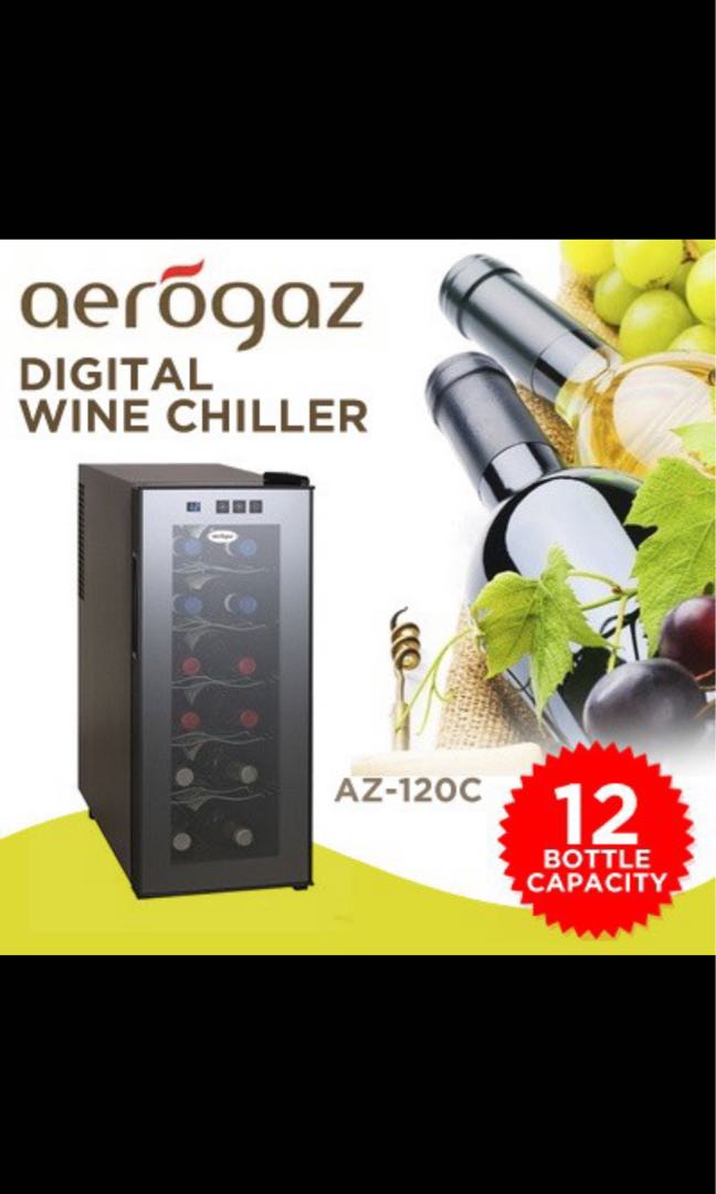 Aerogaz Digital Wine Chiller, TV & Home Appliances, Other Home