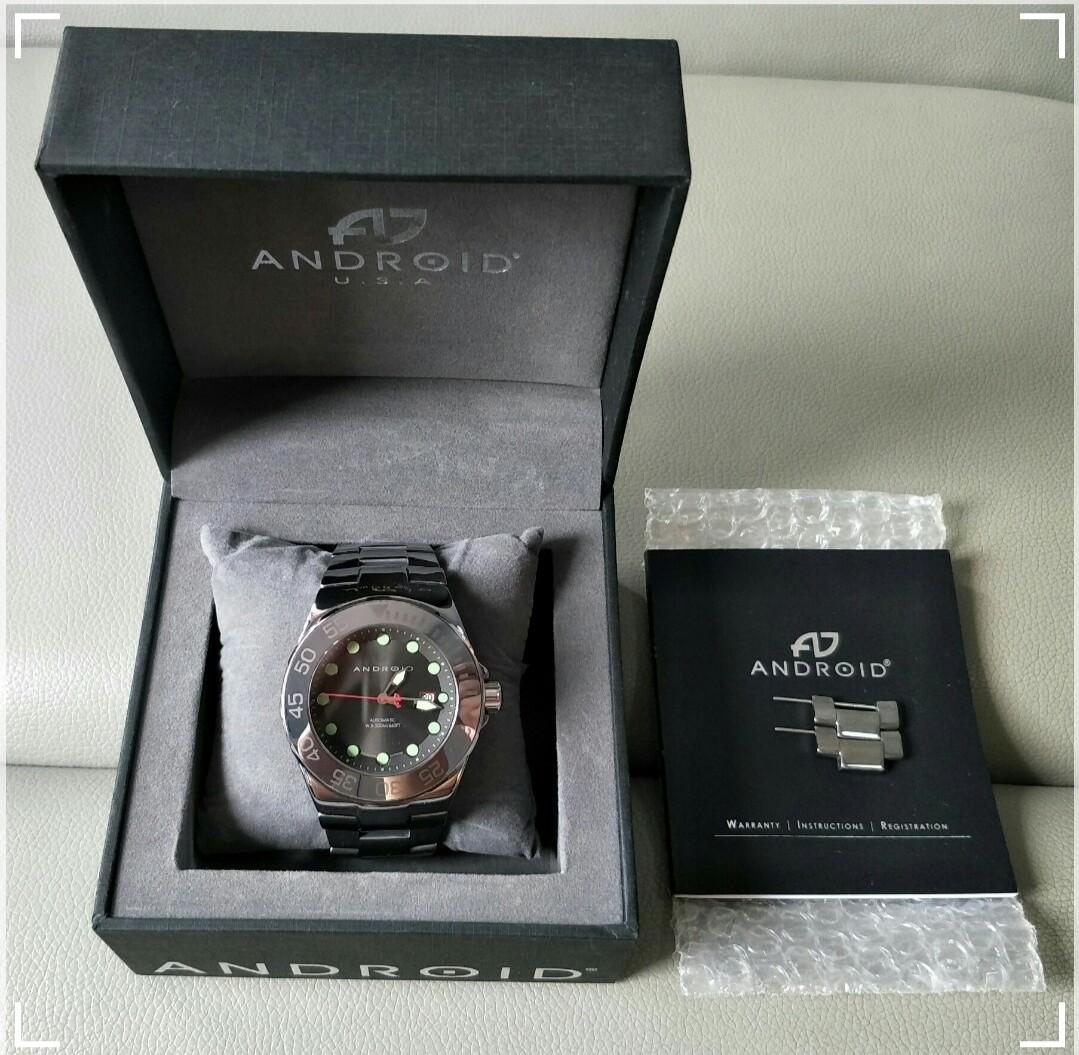 Android tungsten hotsell watch