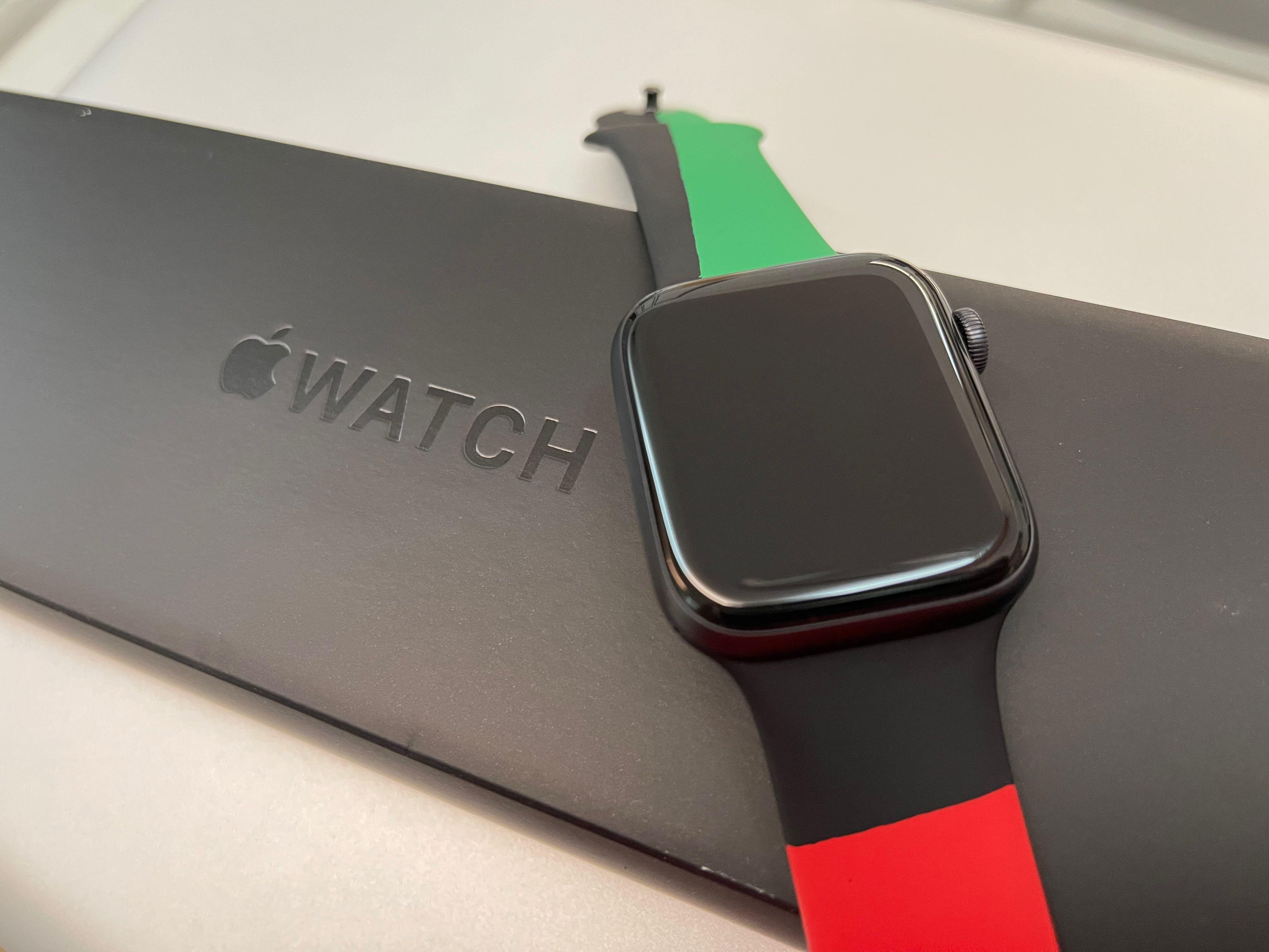 Apple watch series sales 6 black unity