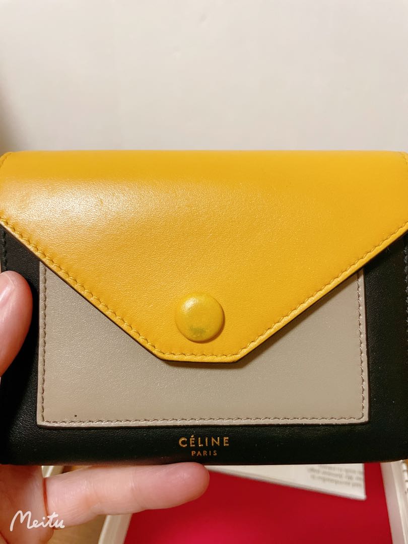 celine pocket wallet