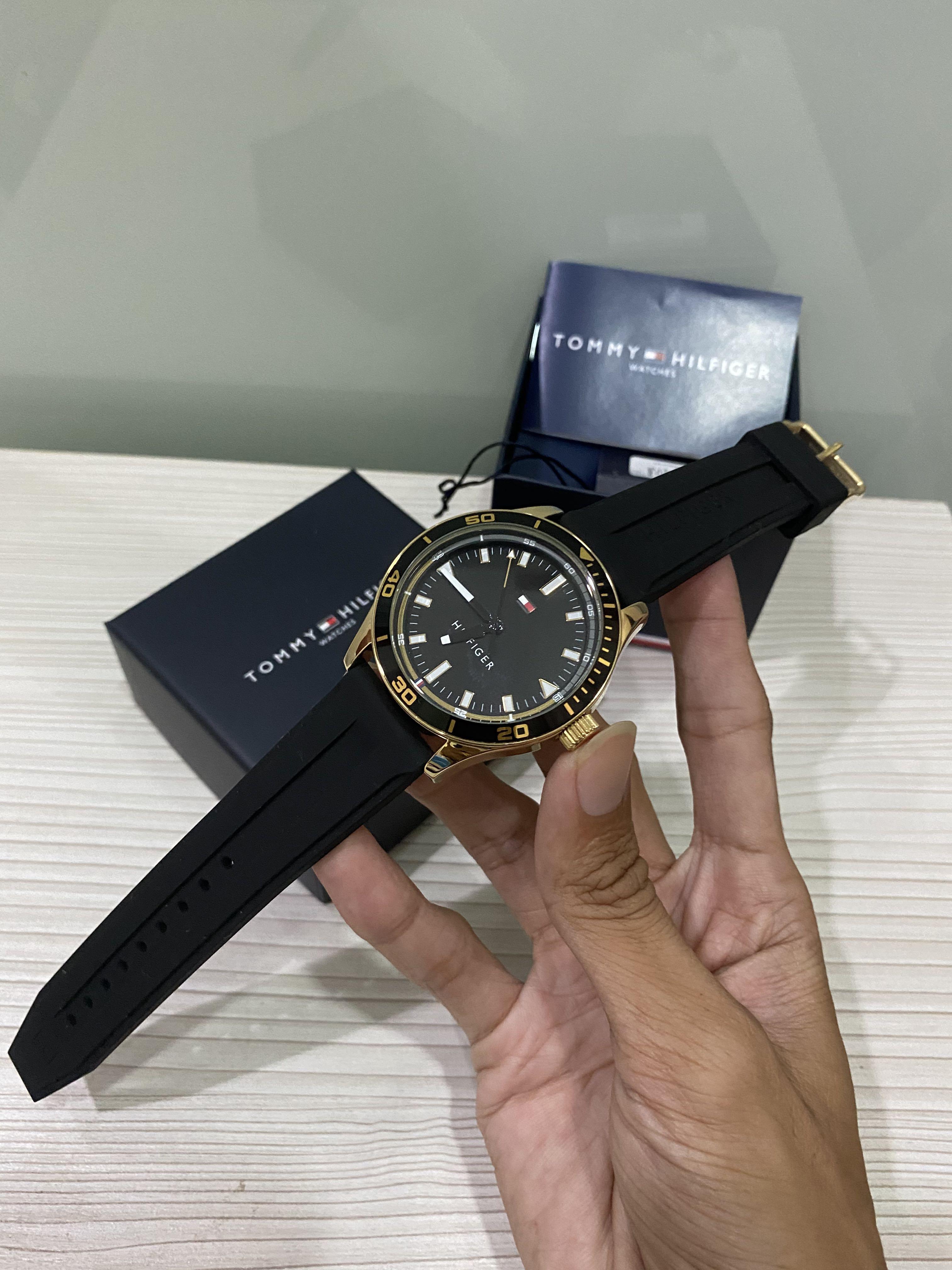 Tommy hilfiger diver watch top