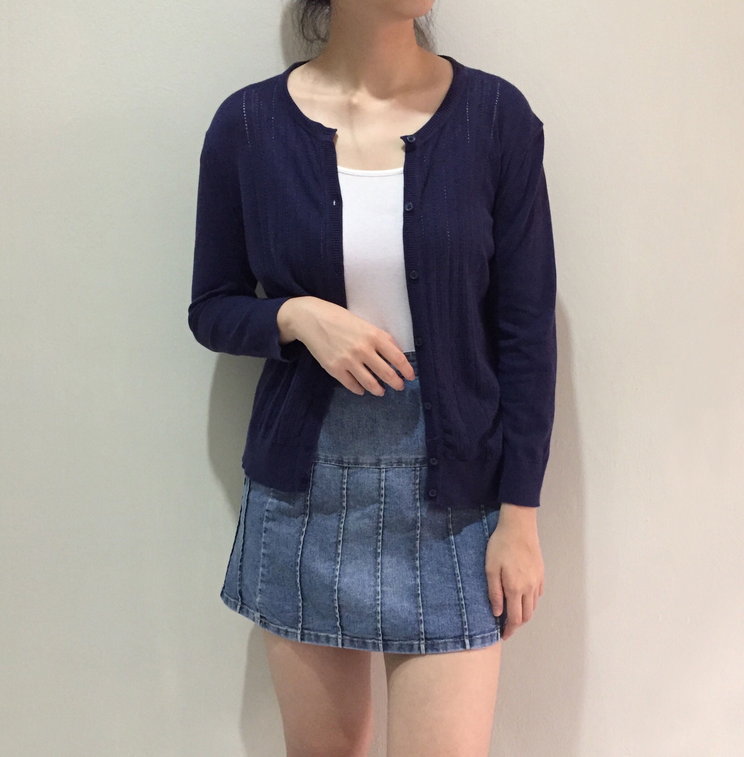 Banana republic navy cardigan on sale