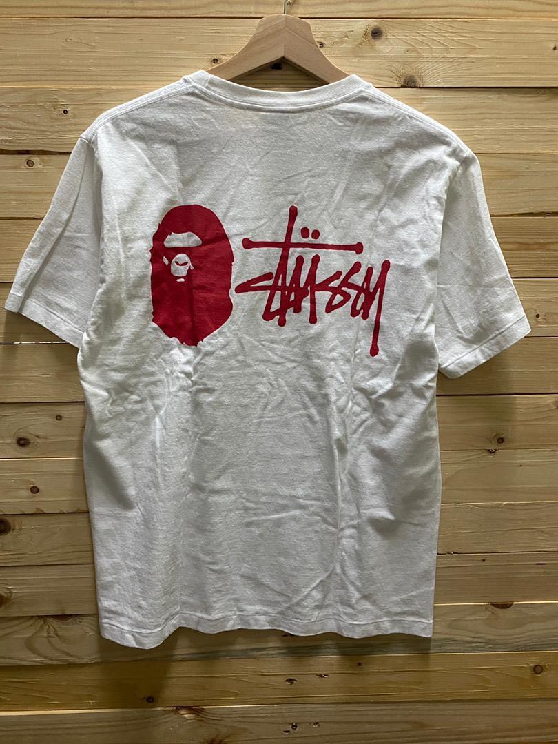 Bathing ape outlet x stussy