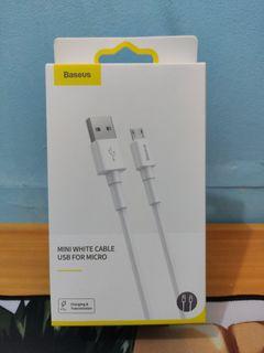 Baseus Mini White Cable USB micro