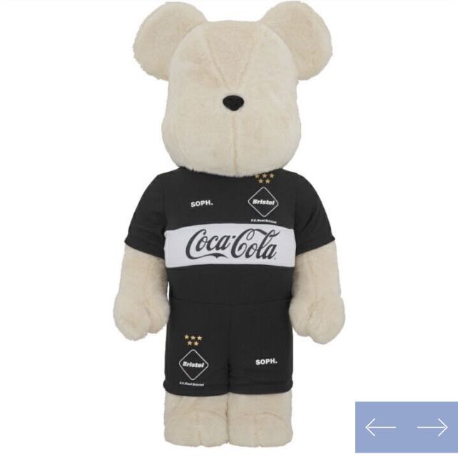 Bearbrick 1000% F.C.Real Bristol × COCA-COLA, Hobbies & Toys 