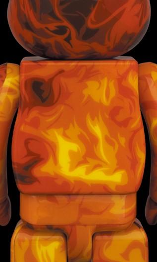 BEARBRICK SSUR FIRE 100％ & 400％, 興趣及遊戲, 玩具& 遊戲類- Carousell