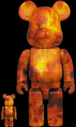 お得高評価 MEDICOM TOY - BE@RBRICK SSUR FIRE 100％ & 400％の通販 ...