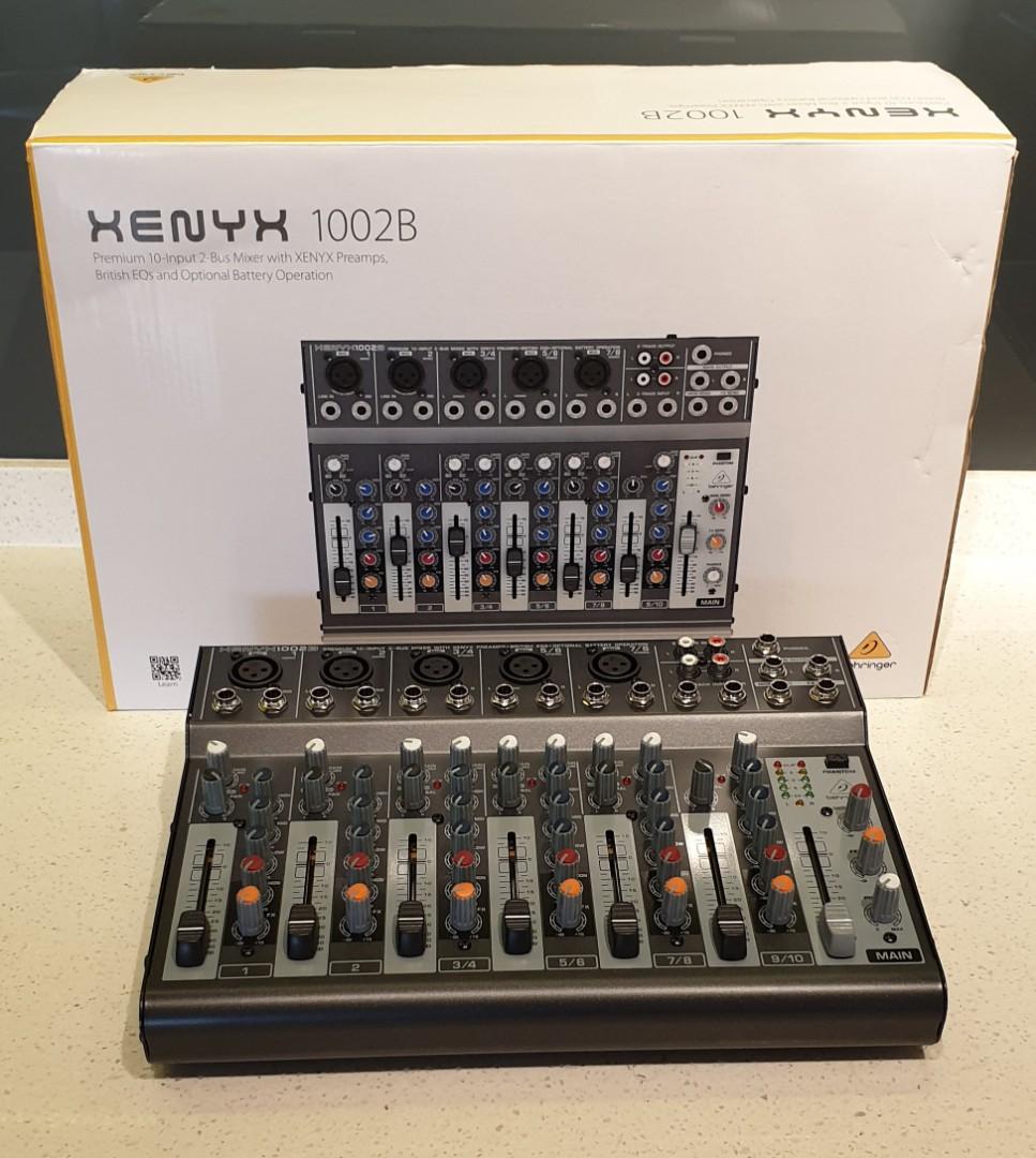 Behringer Xenyx 1002B 10-channel Analog Mixer