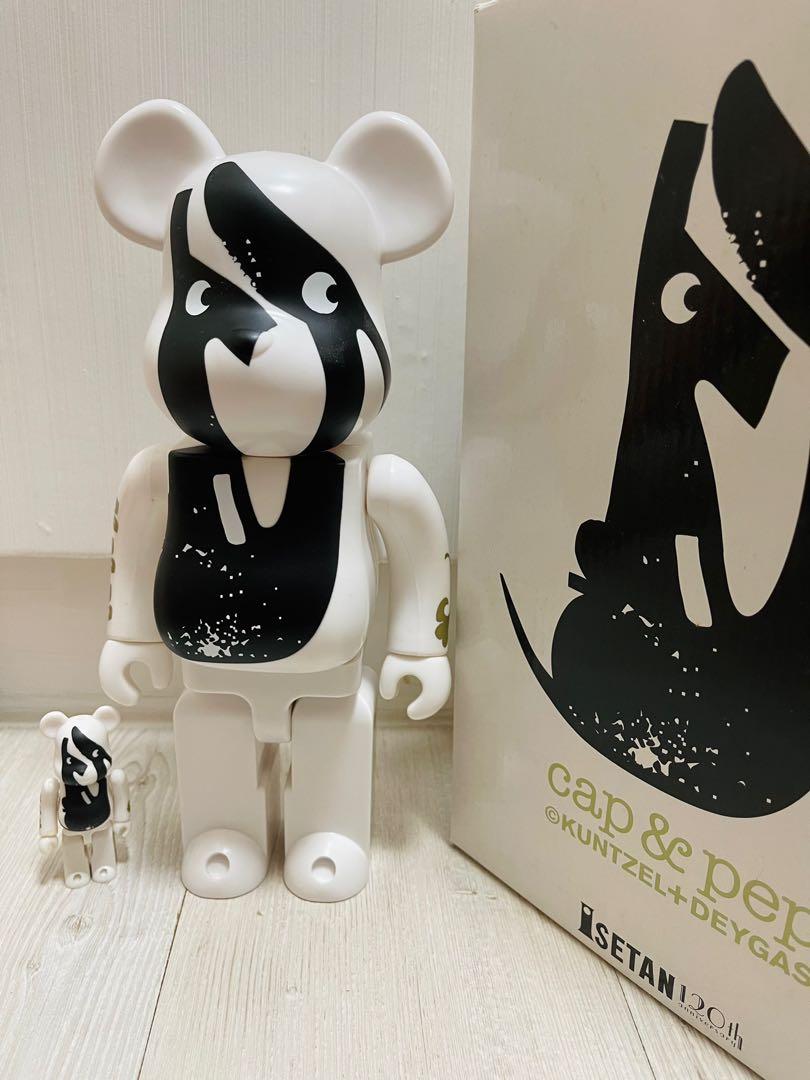 BE@RBRICK/Bearbrick cap&pep Isetan 伊勢丹120週年400%, 興趣及遊戲