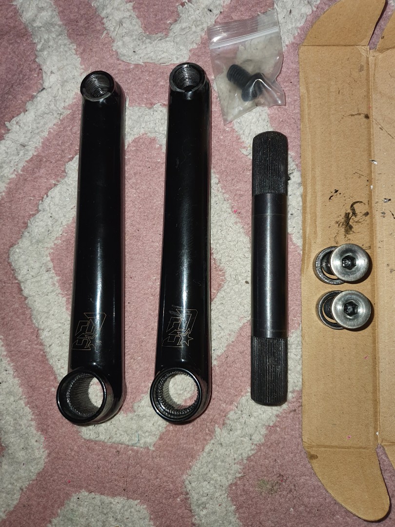 Bmx Fec Crank 160mm 48 Spline Auto Accessories On Carousell