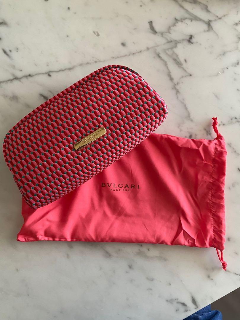 Bvlgari makeup bag outlet